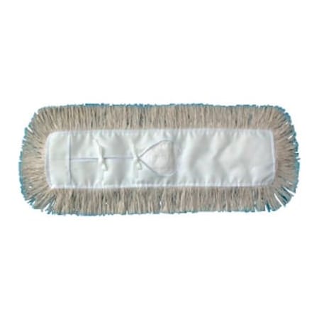 United Stationers Supply 36" x 5" Industrial Cut-End Hygrade Cotton Dust Mop Head, White - UNS1336 UNS1336
